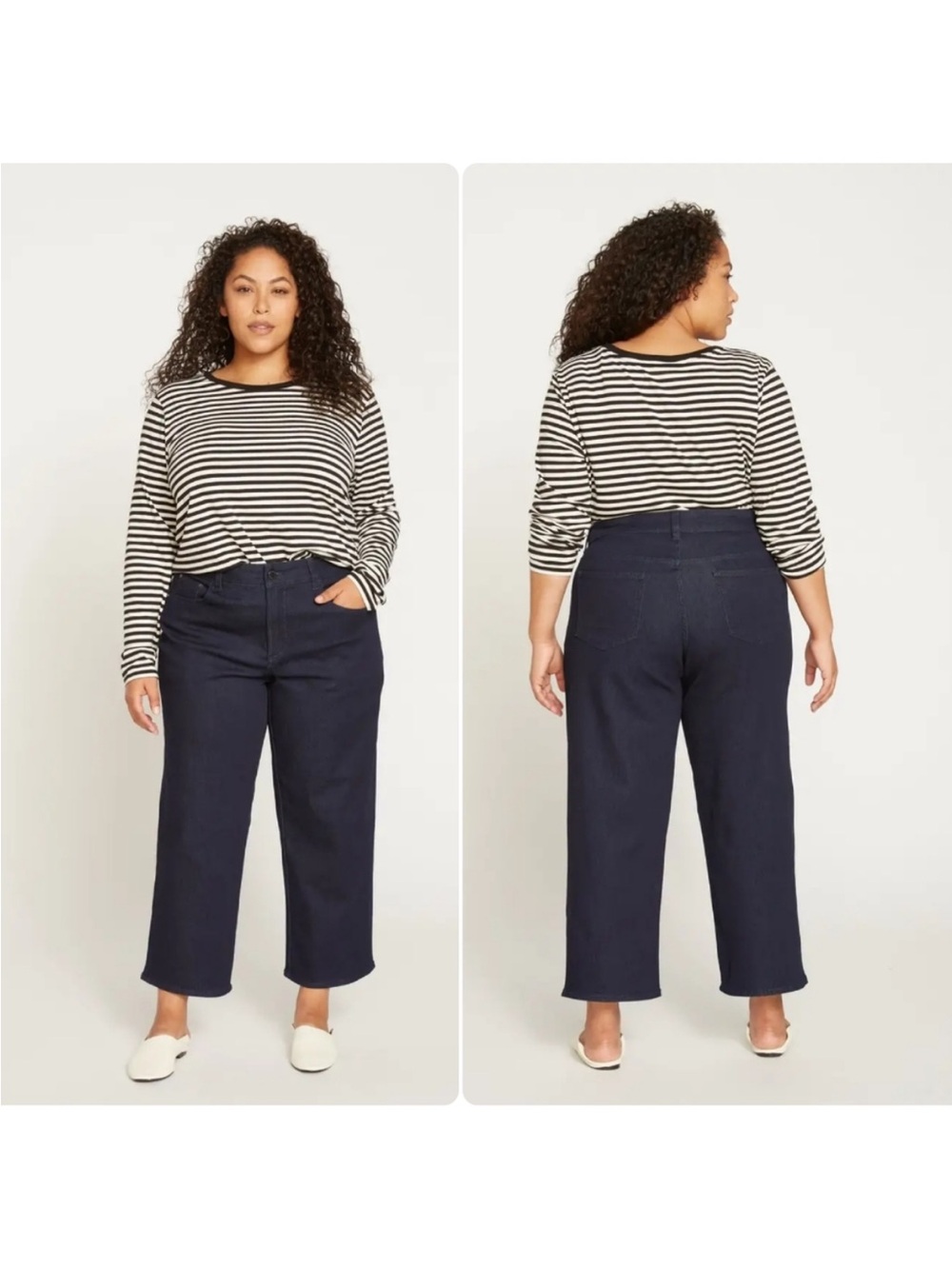 NWT Universal Standard Bae Boyfriend Crop Jeans 32 / 5X